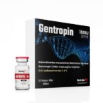 Gentropin 100IU Somatropin HGH vial for muscle growth