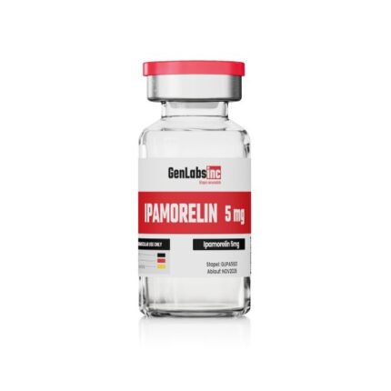 IPAMORELIN – 5MG VIAL ( WITH BACTERIOSTATIC WATER) – GENLABS