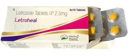 LETROZOLE (FEMARA) – 2.5 MG / PER TAB – HEALING PHARMA [30-TABLETS]