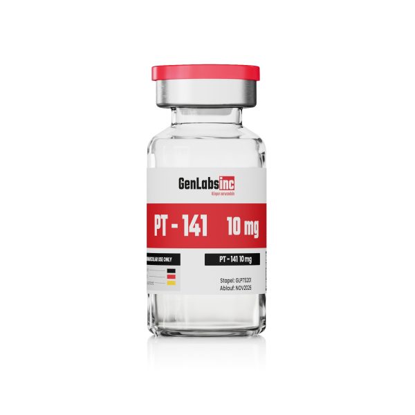 PT-141 – 10MG VIAL ( WITH BACTERIOSTATIC WATER) – GENLABS