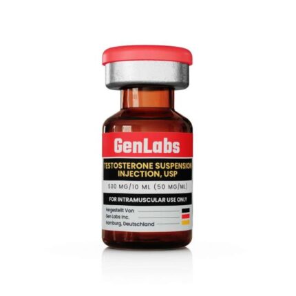 Testosterone Suspension 50mg injection for muscle growth and strength enhancement