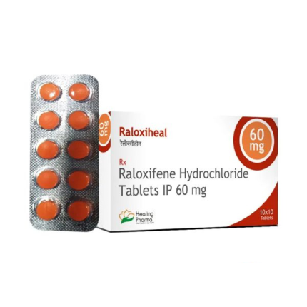 RALOXIFENE HYDROCHROLRIDE TABLETS 60MG – HEALING PHARMA (10 TABLETS)