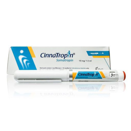 Cinnatropin 10mg Somatropin injection vial