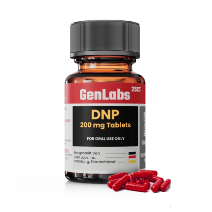 DNP 200 MG / PER CAPSULE – 25 CAPSULES – GENLABS