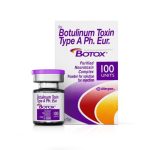 BOTOX 100 units (Botulinum Toxin Type A) injection for wrinkle reduction and muscle relaxation
